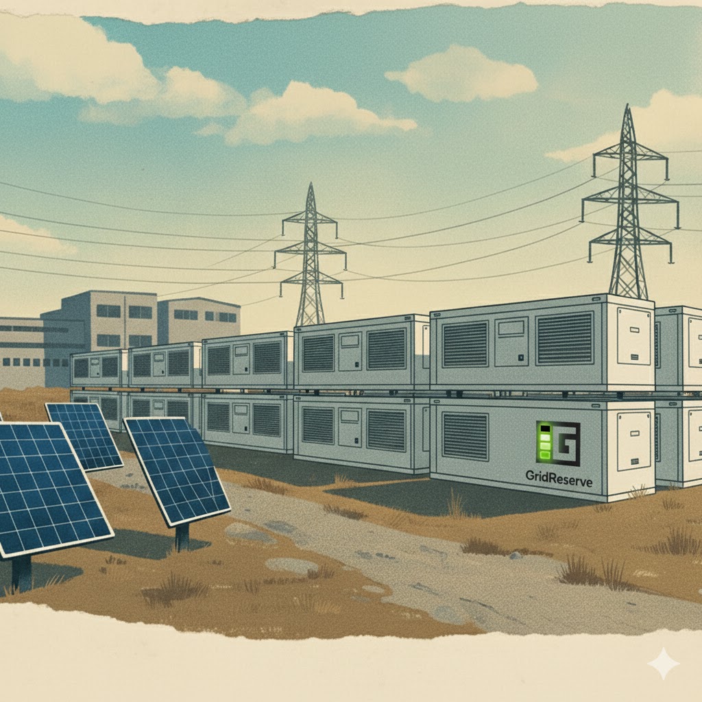 Battery storage facility